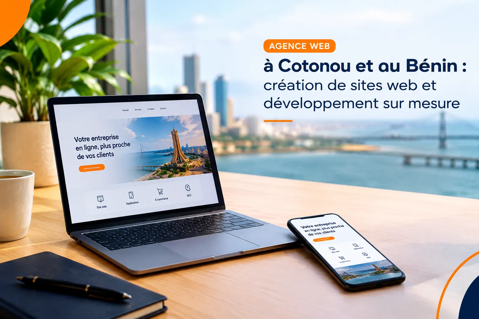 Agence web à Cotonou et au Bénin : création de sites web et développement sur mesure